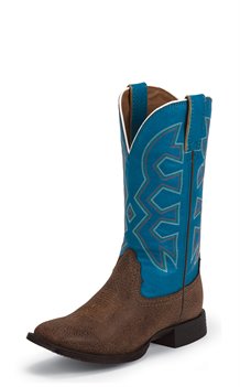 Blue Nocona Boots Howdy